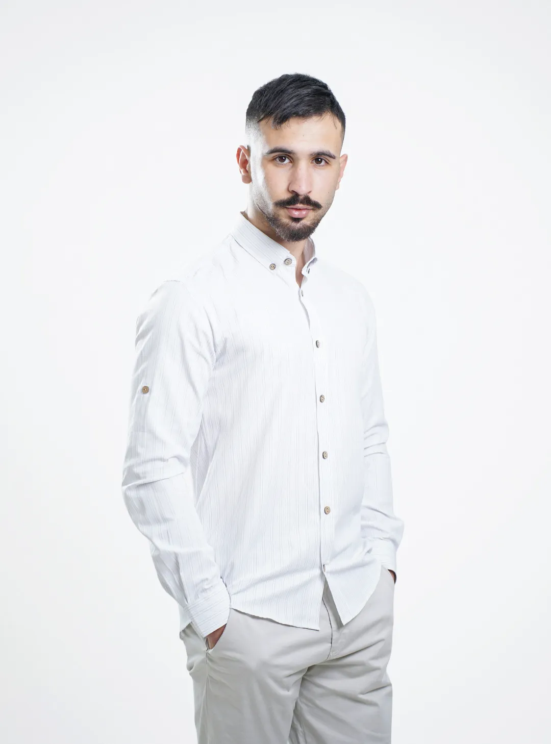 CHEMISE RAYEE